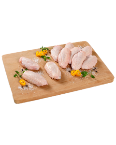 Meio da Asa de Frango Temperado 500g 