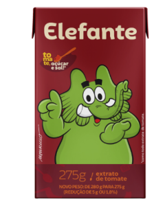 Extrato De Tomate Elefante Tetra Pak 275G