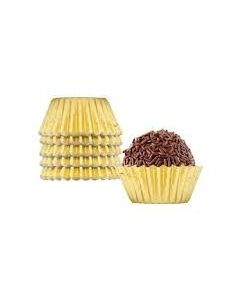 Forminha Laminada Bax Ouro Nº 6 com 100 Unidades