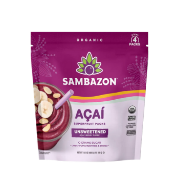 Açaí Polpa Sem Açúcar 400G