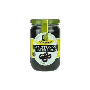 Azeitona Preta Em Rodelas Maçarico 165G