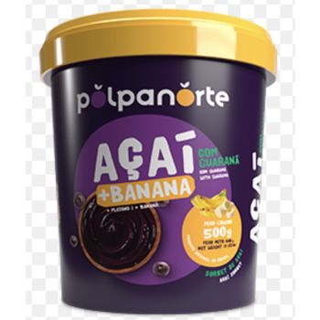 Açaí  Sorbete Polpanorte 500G Pote