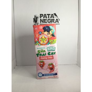 Leite Sabor Morango Sūa Kun Trái Cây 180ml