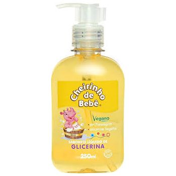 Sabonete    Líquido  Cheirinho De Bebe Glicerina 250Ml