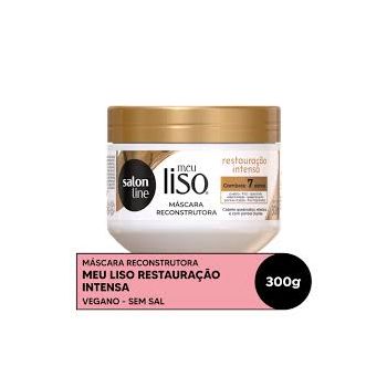 Meu Liso Mascara Reconstrutora Restauração Intensa Salon Line 80G