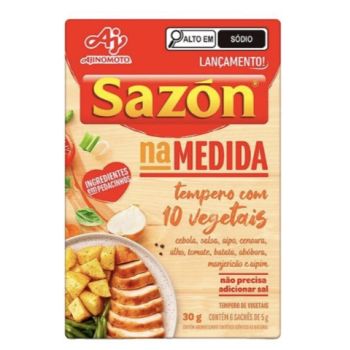 Sazon Na Medida Tempero 10 Vegetais 30G