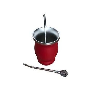 Cuia De Terere Vermelho 