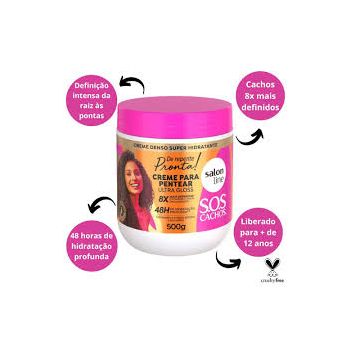 Creme Para Pentear Ultra Gloss Salon Line 500G