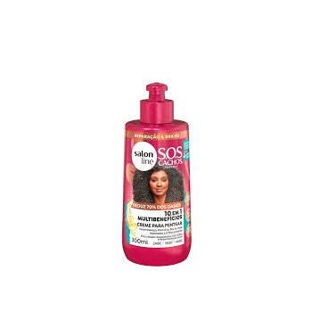 Salon Line 10 Em 1 Multibeneficios. 300Ml Creme Para Pentear