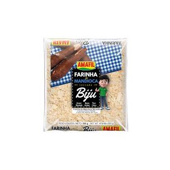 Farinha De Mandioca Torrada Biju Amafil 500G