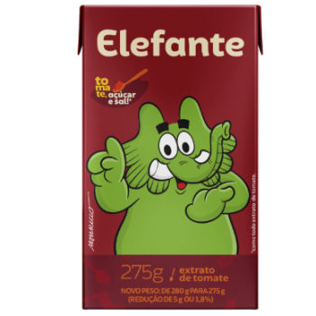 Extrato De Tomate Elefante Tetra Pak 275G