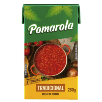 Molho De Tomate Pomarola Tetra Pak 260G