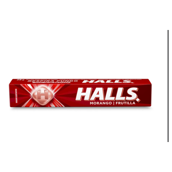 Halls Morango 28G