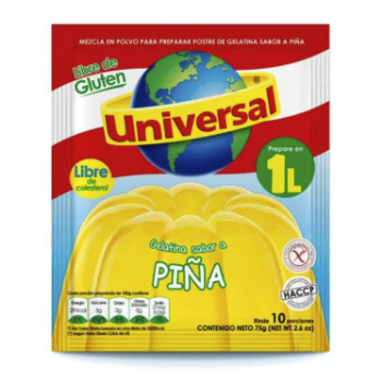 Gelatina Universal Abacaxi 75G
