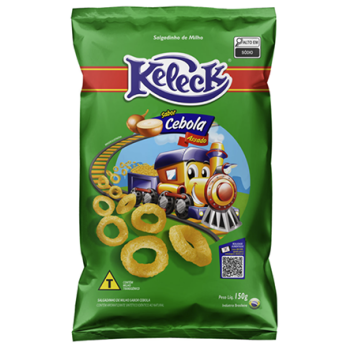 Salgadinho de milho sabor cebola  keleek 51g