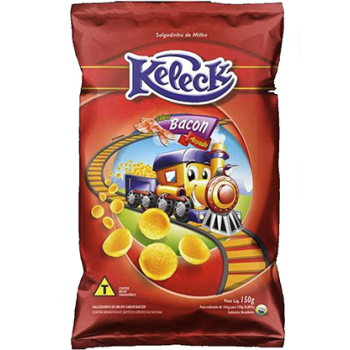 Salgadinho de milho sabor bacon  keleek 51g