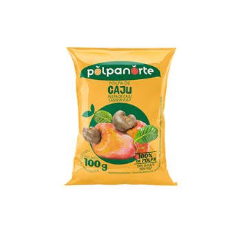 Polpa de Caju Polpa Norte 400g (4 x 100g)