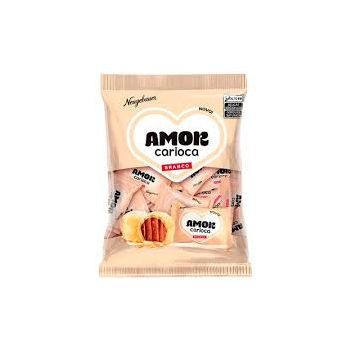 Bombom Branco Amor Carioca 25 Unidades 500g