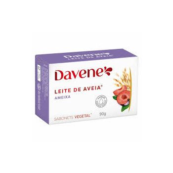 Davene Leite de Aveia Ameixa Sabonete Vegetal 90g
