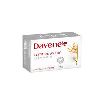 Davene Leite de Aveia Hipoalergênico Sabonete Vegetal 90g