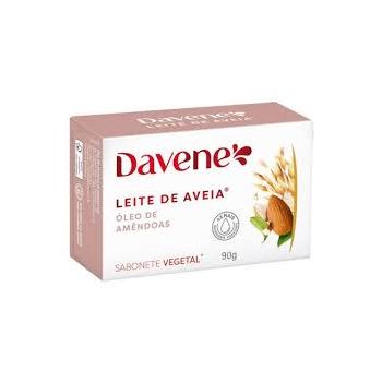 Davene Leite de Aveia Óleo de Amêndoas Sabonete Vegetal 90g