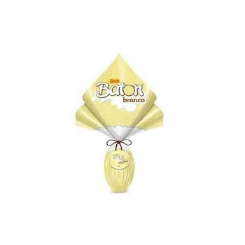 Ovo de Páscoa Garoto Baton Branco 186g
