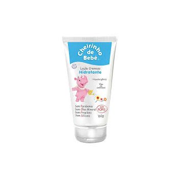 Loção Cremosa Hidratante   Cheirinho De Bebe 160G