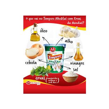Tempero Mf Alho E Ervas 210G