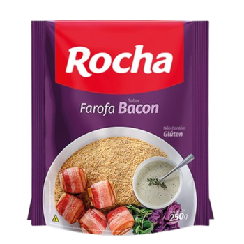 Farofa De Bacon Rocha 250G