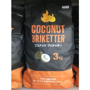 Carvão Coconut Briketter 3 Kg