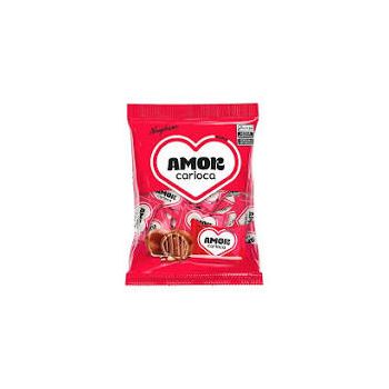 Bombom Preto Amor Carioca 25 Unidades 500g