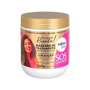 Máscara De Tratamento  Antiporosidade De Repente Pronta  Salon Line 500G