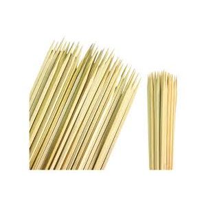 Espeto de Bamboo Retangular 37cm 50 Unidades