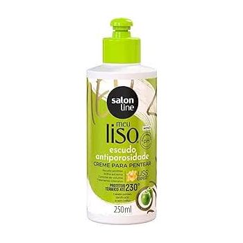 Creme Para Pentear Escudo Antiporosidade Maçã Verde Salon Line 250Ml