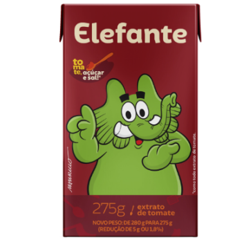 Extrato De Tomate Elefante Tetra Pak 275G