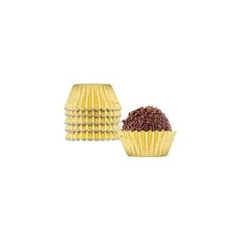 Forminha Laminada Bax Ouro Nº 6 com 100 Unidades