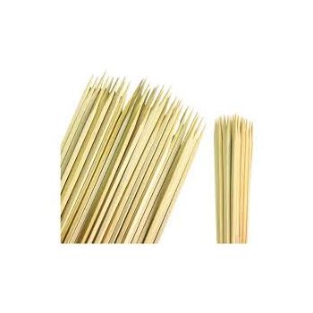 Espeto de Bamboo Retangular 37cm 50 Unidades