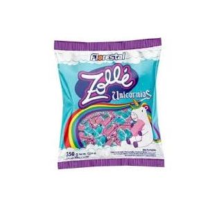 Bala Sabor Tuti-Frutti  unicórnio 60 Grs