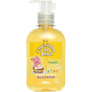 Sabonete    Líquido  Cheirinho De Bebe Glicerina 250Ml