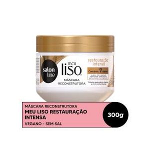 Meu Liso Mascara Reconstrutora Restauração Intensa Salon Line 80G