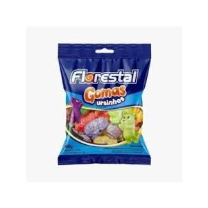 Balas De  Gomas Ursinhos 60Grs