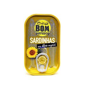 Sardinhas Portuguesas Em Óleo Vegetal