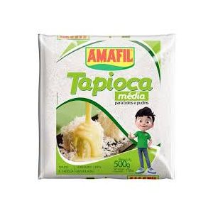 Tapioca Média Granulada  Amafil500G