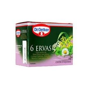 Chá 6 Ervas Dr. Oetker 10G