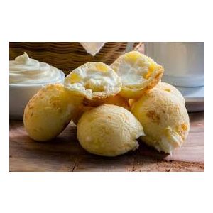 Pão De Queijo Recheado Com Cream Cheese