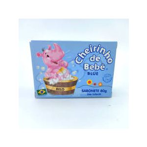 Sabonete    Cheirinho De Bebe Blue 80G