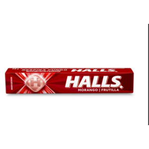 Halls Morango 28G