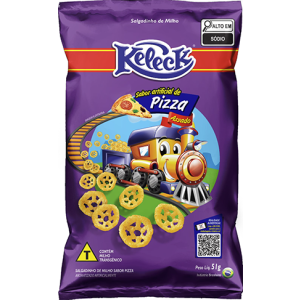 Salgadinho de milho sabor pizza keleek 51g