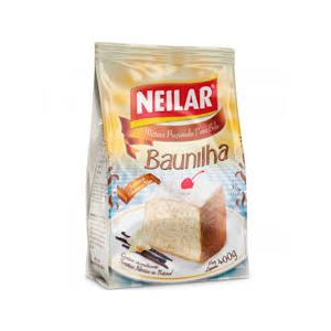 Mistura Preparada Para Bolo  Baunilha  Neilar 400G