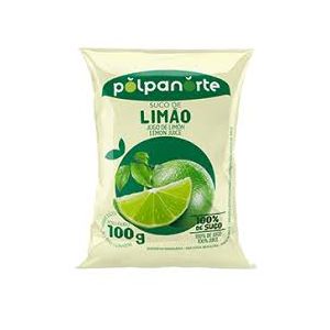 Polpa de Limão Polpa Norte 400g (4 x 100g)